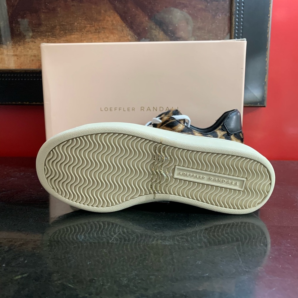 Loeffler Randall NIB! Leopard Sneakers $395 - Picture 16 of 16